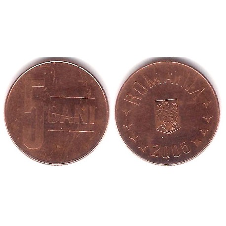 (190) Rumania. 2005. 5 Bani (MBC)