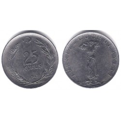 (892.3) Turquía. 1968. 25 Kurus (MBC)