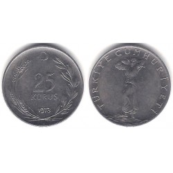 (892.3) Turquía. 1973. 25 Kurus (MBC)