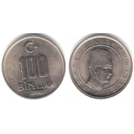 (1106) Turquía. 2003. 100 Bin Lira (EBC+)