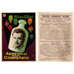 Arsénico, Señor Comisario. 1960. Teatro Principal Cinema