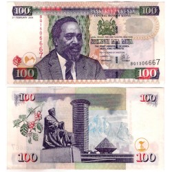 (42a) Kenia. 2004. 100 Shillings (MBC)