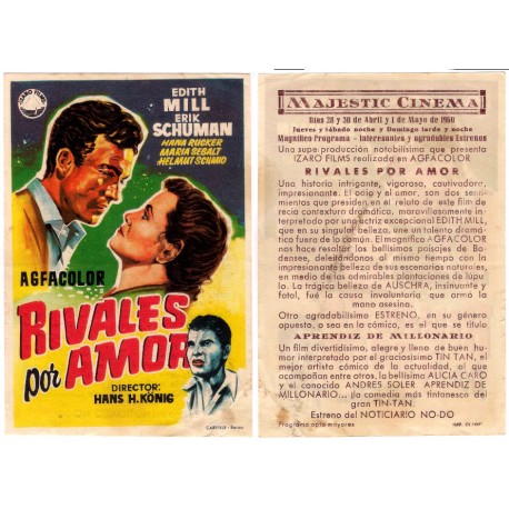 Rivales por Amor. 1960. Majestic Cinema