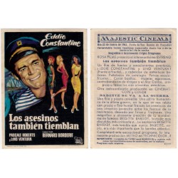 Los asesinos también tiemblan. 1962. Majestic Cinema