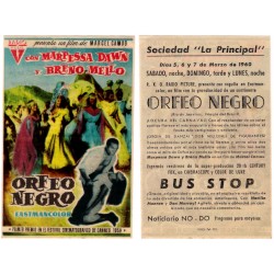 Orfeo Negro. 1960. Sociedad La Principal