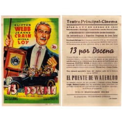 13 por Docena. 1952. Teatro Principal Cinema