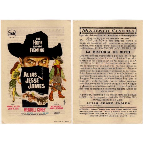 Alias Jesse James. 1962. Majestic Cinema