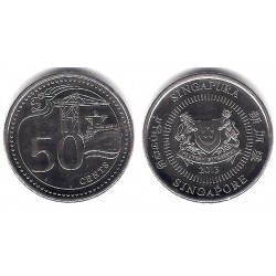 (348) Singapur. 2013. 50 Cents (SC)