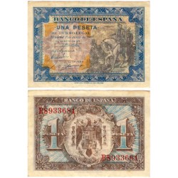 Estado Español. 1940. 1 Peseta (EBC) Serie B