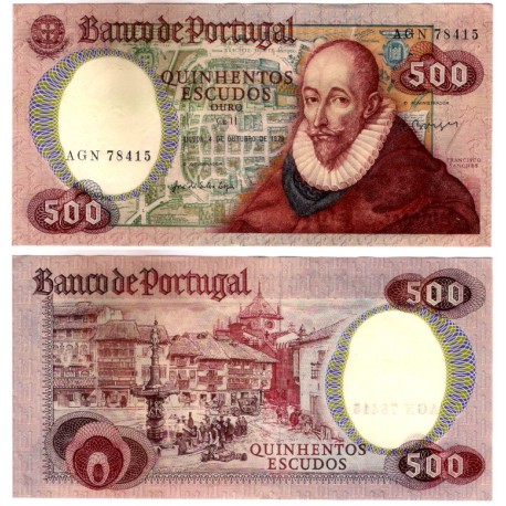 (177) Portugal. 1979. 500 Escudos (MBC+)