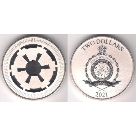 Niue. 2021. 2 Dollar (SC) (Plata)