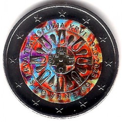 Eslovaquia. 2023. 2 Euro (SC) Coloreada