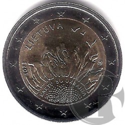 Lituania. 2023. 2 Euro (SC) Juntos con Ucrania