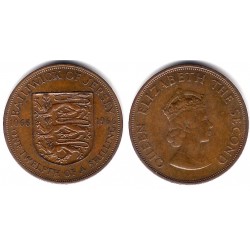 (26) Jersey. 1966. 1/12 Shilling (EBC)