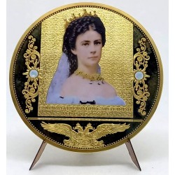Medalla. Emperatriz Isabel de Austria-Hungria (Proof) 70mm