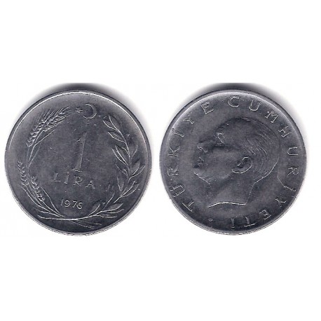 (889a.2) Turquía. 1976. 1 Lira (MBC)