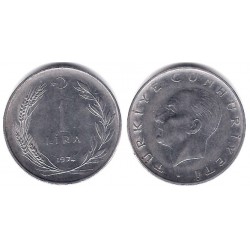(889a.2) Turquía. 1974. 1 Lira (MBC)