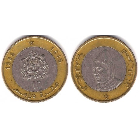 (Y92) Marruecos. 1995. 10 Dirham (BC)