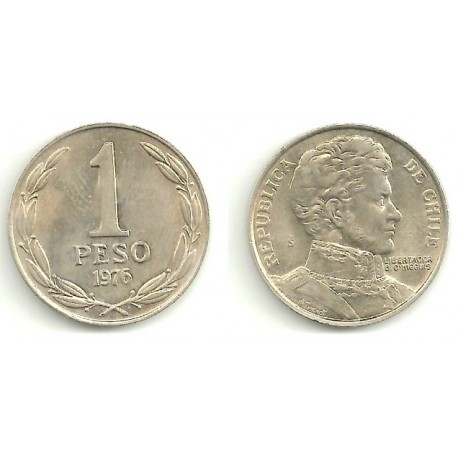 Chile. 1976. 1 Peso (MBC)