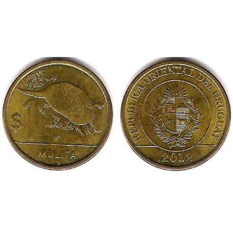(135) Uruguay. 2012. 1 Peso (MBC)