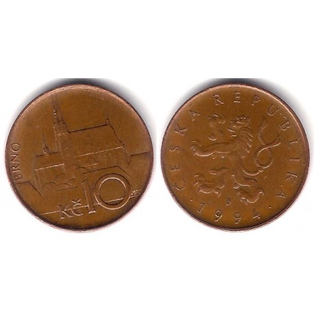 (4) República Checa. 1994. 10 Korun (BC)
