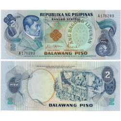 (152) Filipinas. 1970. 2 Piso (SC)