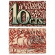 Barcelona. 1937. 10 Céntimos (SC) Serie C