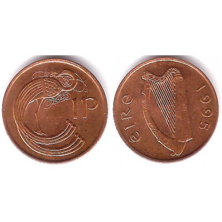 (20a) Irlanda. 1995. 1 Penny (MBC-)