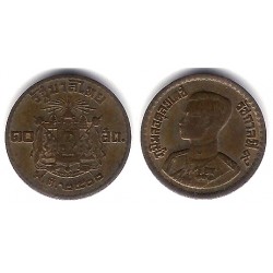(Y79) Tailandia. 1957(2500). 10 Satang (MBC-)