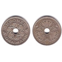 (874.1) Dinamarca. 1993. 2 Kroner (MBC)