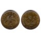 (50a) Singapur. 1989. 5 Cents (Proof)