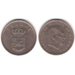 (851.1) Dinamarca. 1961. 1 Krone (MBC)
