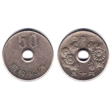 (Y81) Japón. 1968(43). 50 Yen (MBC)