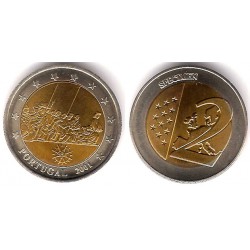 Portugal. 2001. 2 Euro (SC) Prueba