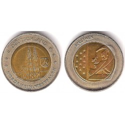 Alemania. Sin Fecha. 2 Euro (SC) Prueba