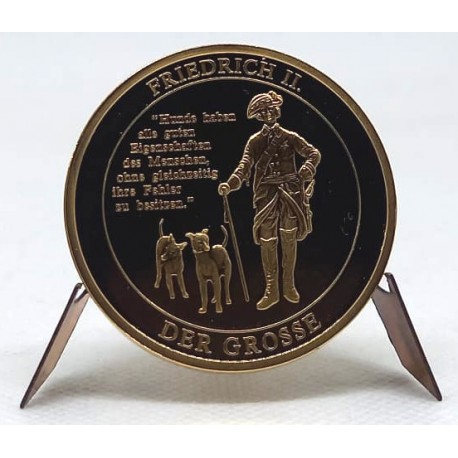 Medalla. Federico II el Grande de Prusia (Proof) 40mm