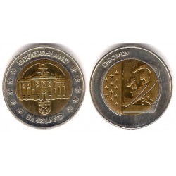 Alemania. Sin Fecha. 2 Euro (SC) Prueba