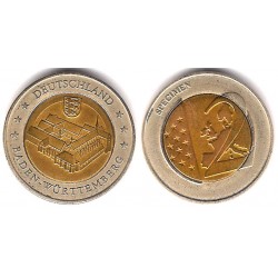 Alemania. Sin Fecha. 2 Euro (SC) Prueba