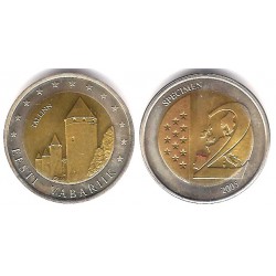 Estonia. 2005. 2 Euro (SC) Prueba