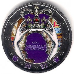 Europa. 2023. 2 Euro (SC) Carlos III Rey de Inglatera