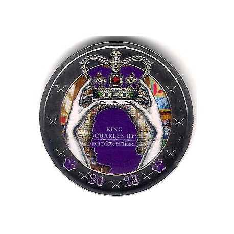 Europa. 2023. 2 Euro (SC) Carlos III Rey de Inglatera