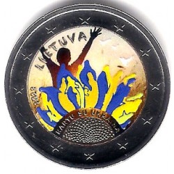 Lituania. 2023. 2 Euro (SC) Coloreada
