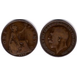 (810) Gran Bretaña. 1915. 1 Penny (BC)