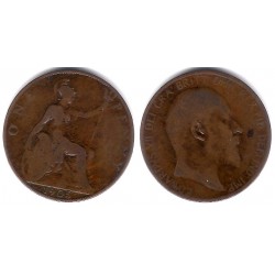 (794.2) Gran Bretaña. 1905. 1 Penny (BC/BC-)