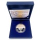 España. 2007. 10 Euro (Proof) (Plata) EXPO Zaragoza Pabellón Puente