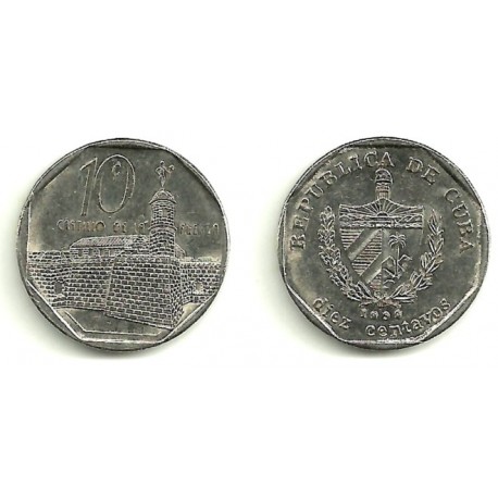 (576.2) Cuba. 2000. 10 Centavos (MBC)