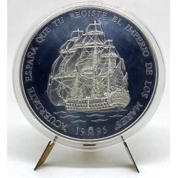 INVERSIÓN PLATA. Cincuentín. 1995. 25 Ecu (EBC+) (Plata) 168,75 gr.  de .925 Milésimas