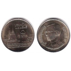 (Y183) Tailandia. 1992(2535). 1 Baht (SC)