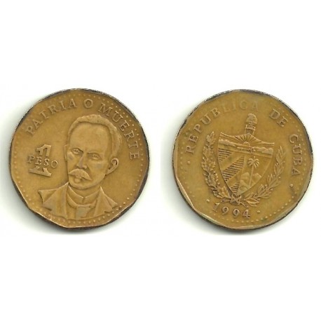 Cuba. 1994. 1 Peso (BC)