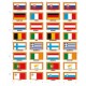 Juego de Banderas para Hojas Euro